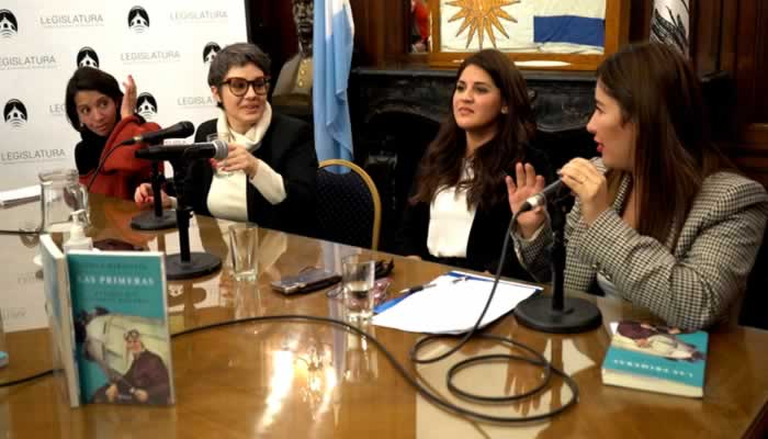 Gisela Marziotta presentó su libro «LAS PRIMERAS» en la Legislatura Porteña