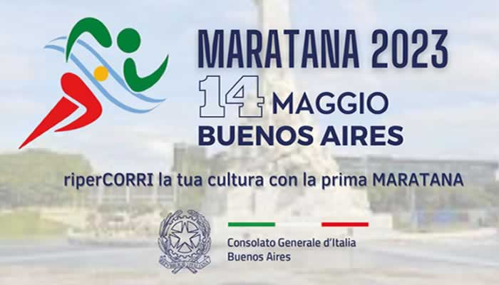 MARATANA: El Consulado de Italia en Buenos Aires te invita a participar de la carrera